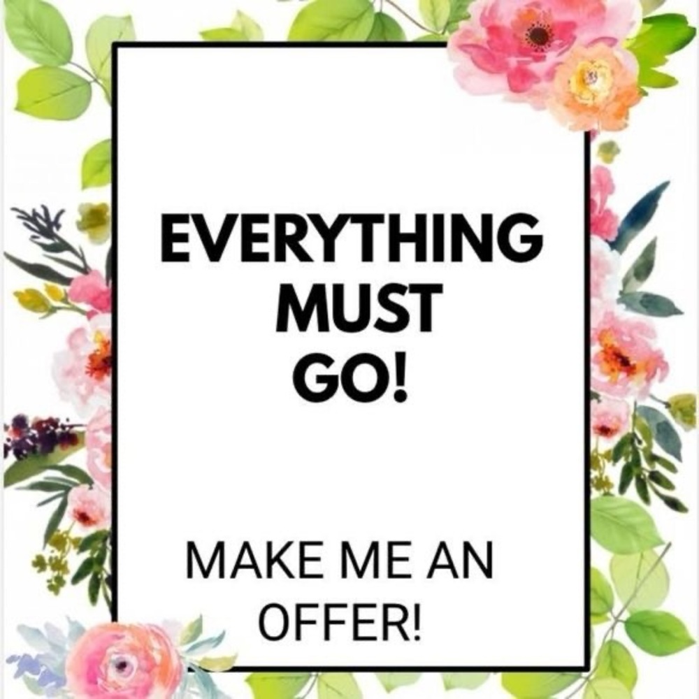 Make me a reasonable offer. Would like to close my closet soon.